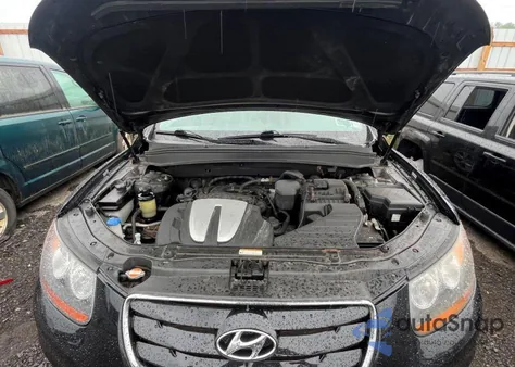 2010 Hyundai Santa Fe Se из США, поврежденный, VIN 5NMSH4AG3AH333735